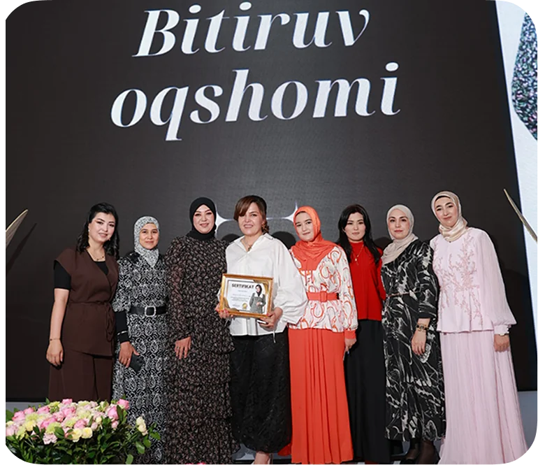 Adras Academy bitiruv kechasidan lavha 8